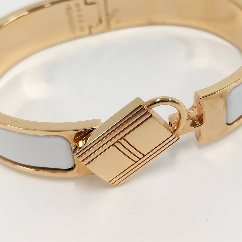 Hermes Click Cadena PM Gold White — view 6