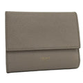Celine Compact Wallet Leather Gray