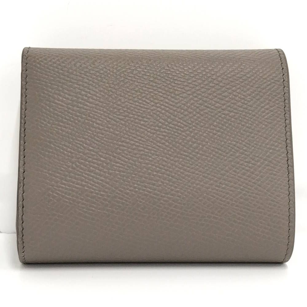 Celine Compact Wallet Leather Gray — view 3