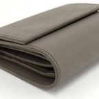 Celine Compact Wallet Leather Gray — view 5