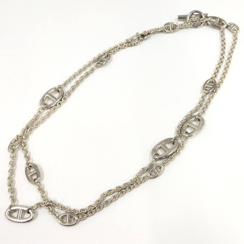 Hermes Farandole Necklace 120 925 Sterling Silver — view 2