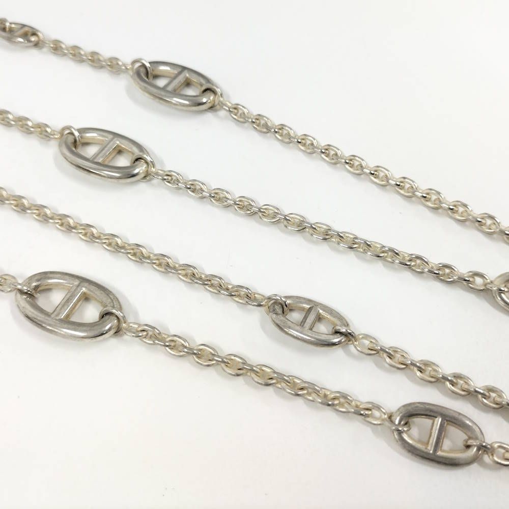 Hermes Farandole Necklace 120 925 Sterling Silver — view 6