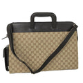 Gucci 2-Way Handbag Briefcase GG Pattern