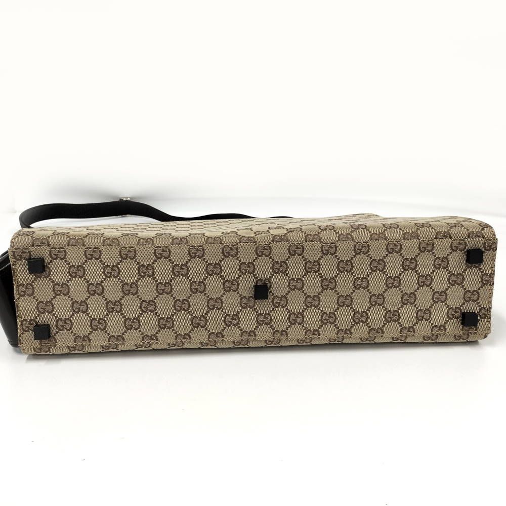 Gucci 2-Way Handbag Briefcase GG Pattern — view 5