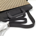Gucci 2-Way Handbag Briefcase GG Pattern — view 4