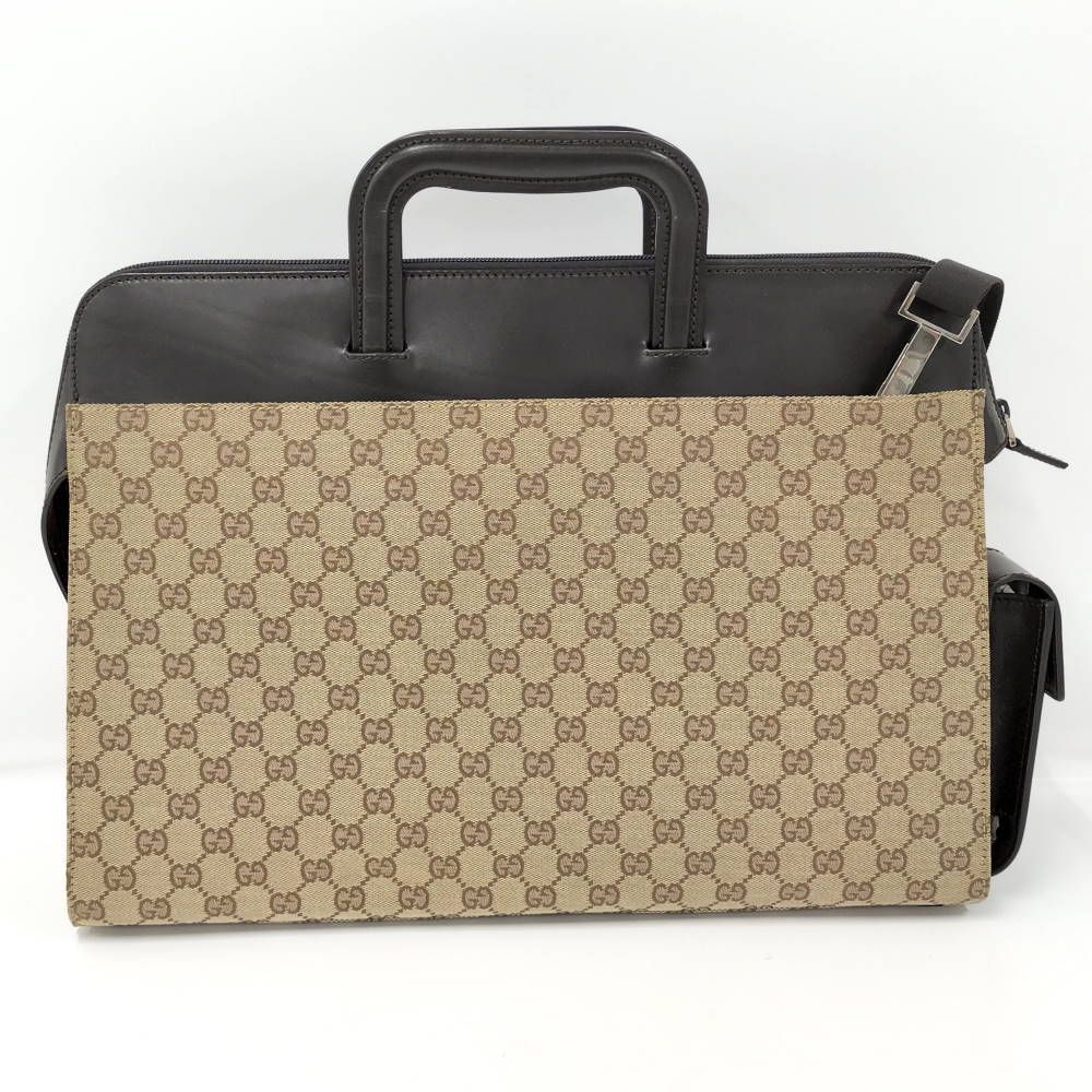 Gucci 2-Way Handbag Briefcase GG Pattern — view 2