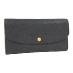 Louis Vuitton Portefeuille Emily Bifold Wallet Monogram Empreinte Noir