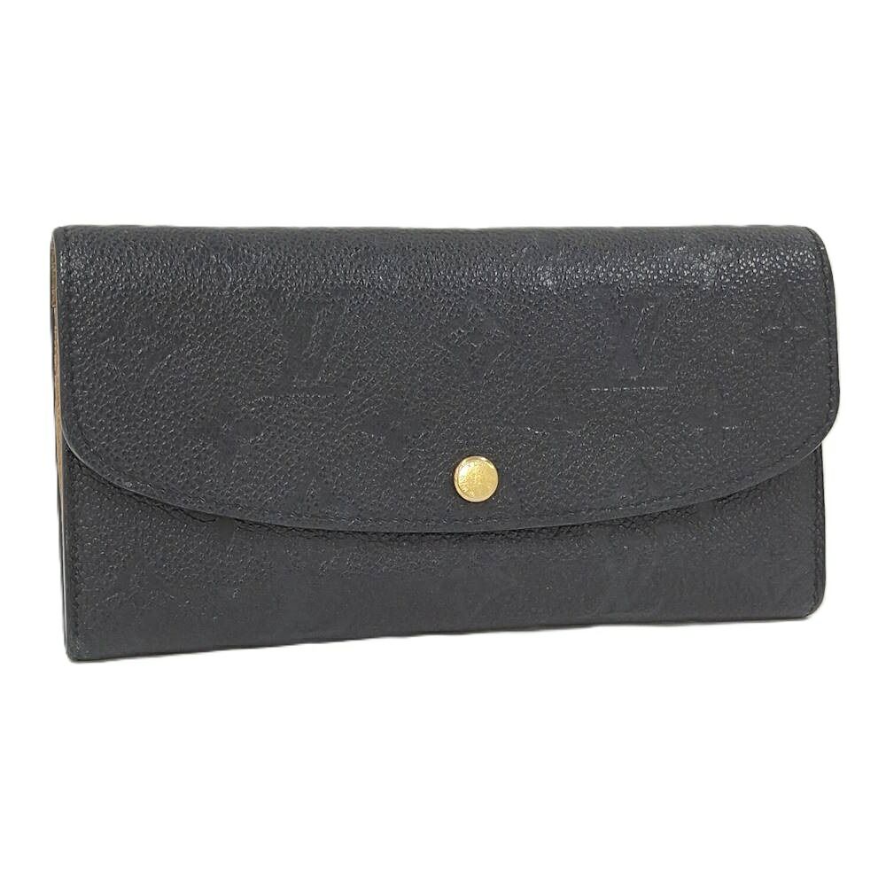 Louis Vuitton Portefeuille Emily Bifold Wallet Monogram Empreinte Noir
