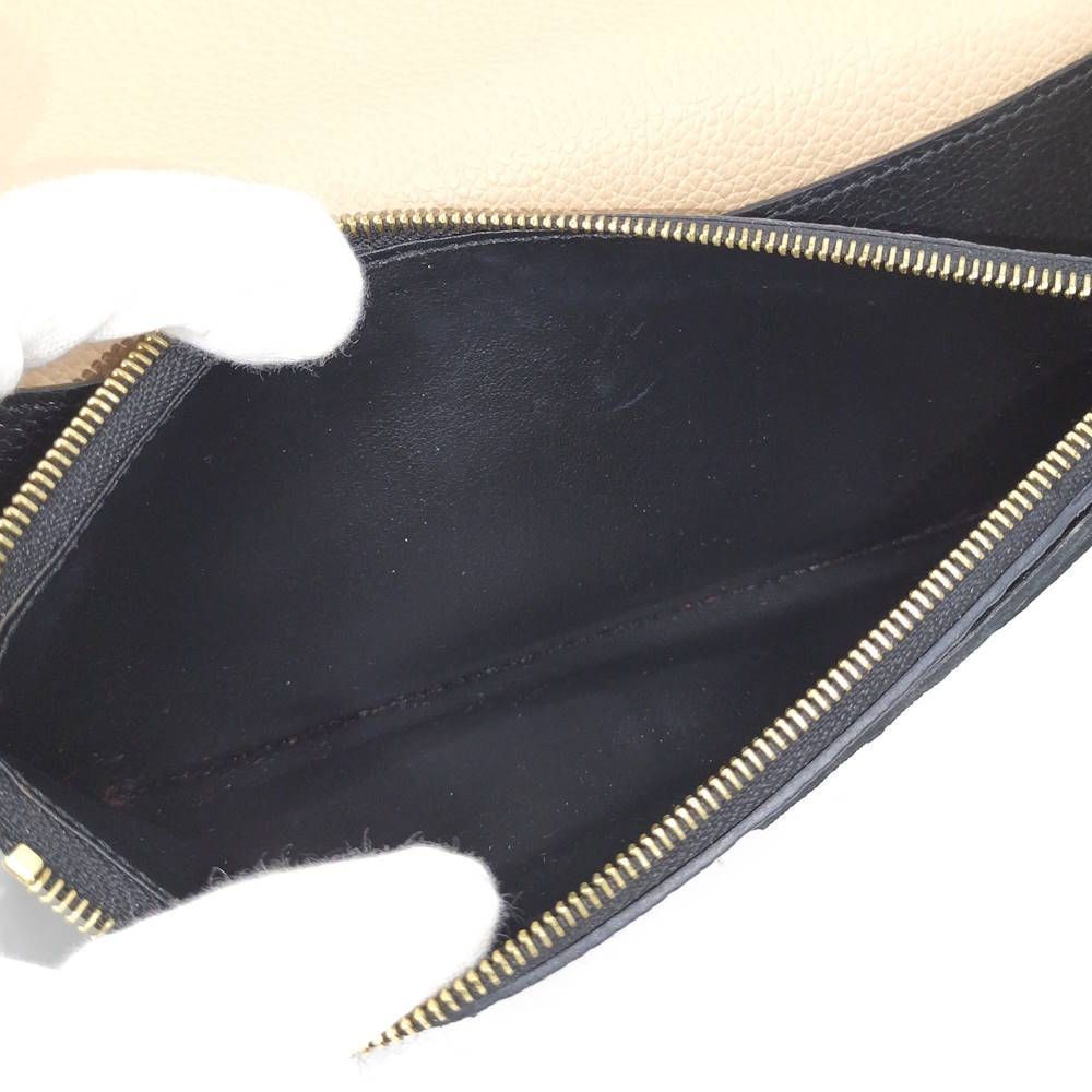 Louis Vuitton Portefeuille Emily Bifold Wallet Monogram Empreinte Noir — view 9