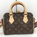 Louis Vuitton Speedy Bandouliere 20 Monogram Fuchsia Handbag — view 2