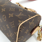 Louis Vuitton Speedy Bandouliere 20 Monogram Fuchsia Handbag — view 3