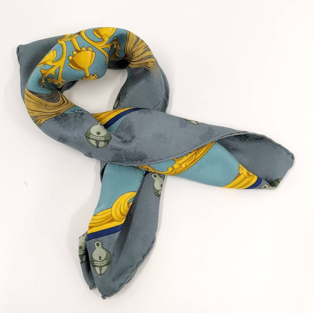 Hermes Carre 90 Plumes Et Grelots Feathers and Bells Scarf — view 6