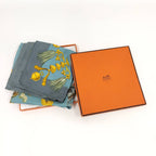 Hermes Carre 90 Plumes Et Grelots Feathers and Bells Scarf — view 8