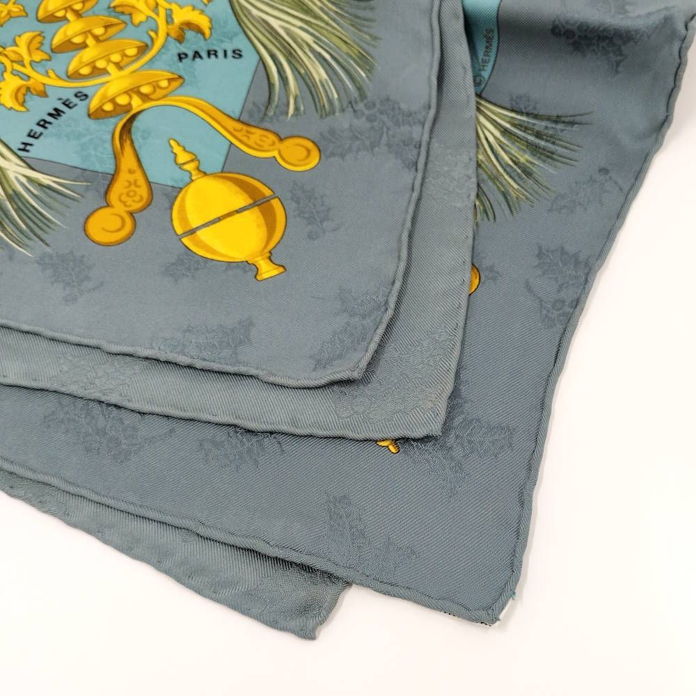 Hermes Carre 90 Plumes Et Grelots Feathers and Bells Scarf — view 2