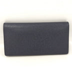 Louis Vuitton Portefeuille Brazza Bifold Wallet Taiga Navy Bordeaux — view 3