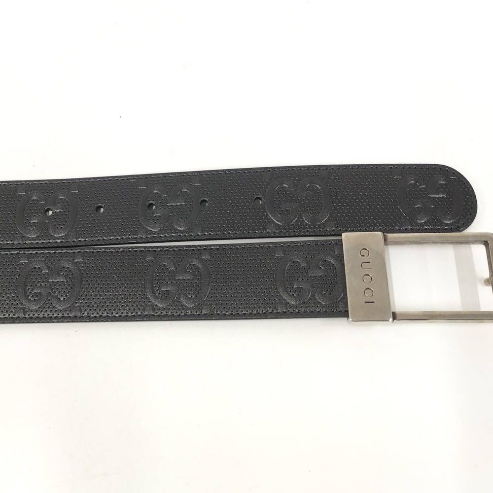 Gucci Belt :90 36 Leather Black — view 6
