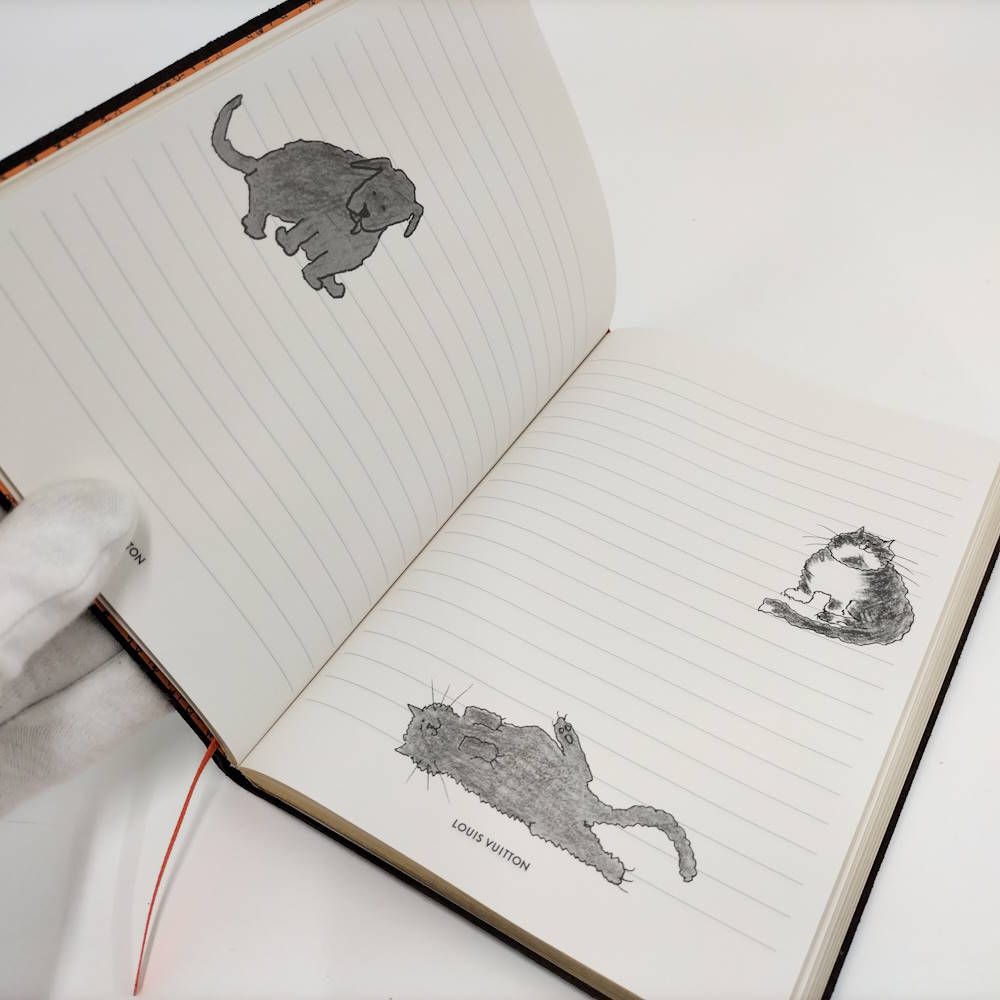 Louis Vuitton Cahier Clemence Notebook Monogram Catgram Agenda — view 7