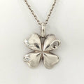 Gucci Clover Necklace Silver
