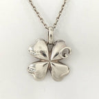 Gucci Clover Necklace Silver