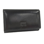 Gucci Key Case 6 Black Leather Key Holder