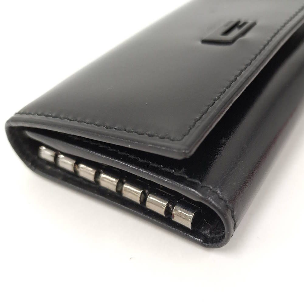 Gucci Key Case 6 Black Leather Key Holder — view 6