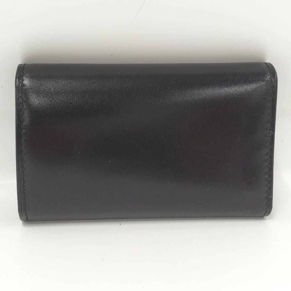 Gucci Key Case 6 Black Leather Key Holder — view 4