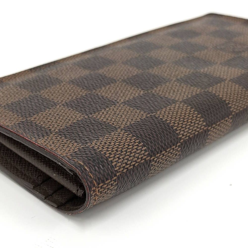 Louis Vuitton Bifold Wallet Portefeuille Brazza Damier — view 4