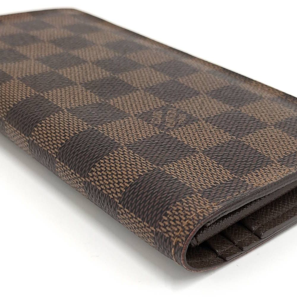Louis Vuitton Bifold Wallet Portefeuille Brazza Damier — view 5