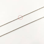 Gucci Separate Cross Necklace Silver — view 6