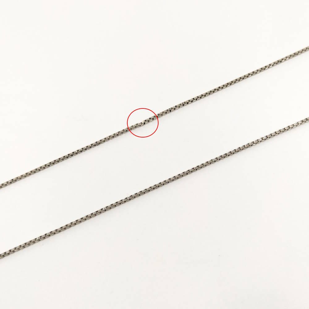 Gucci Separate Cross Necklace Silver — view 6