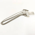Gucci Separate Cross Necklace Silver — view 5