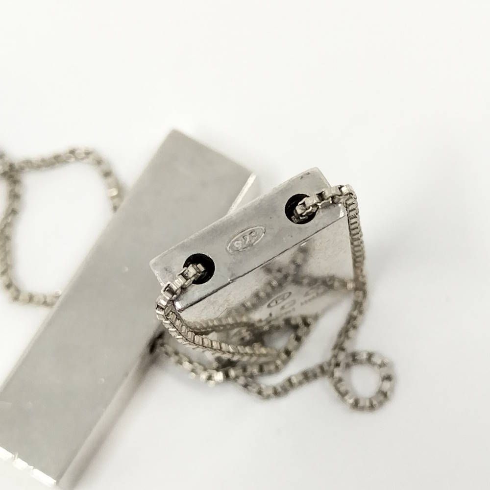 Gucci Separate Cross Necklace Silver — view 8