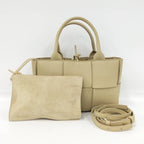Bottega Veneta Tote Arco Leather Beige