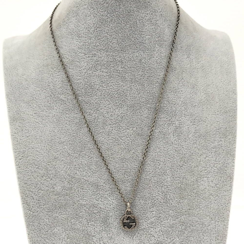 Gucci Necklace Interlocking 925 Sterling Silver — view 8