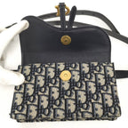 Dior Waist Bag Oblique Trotter Canvas Navy — view 7