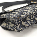 Dior Waist Bag Oblique Trotter Canvas Navy — view 5