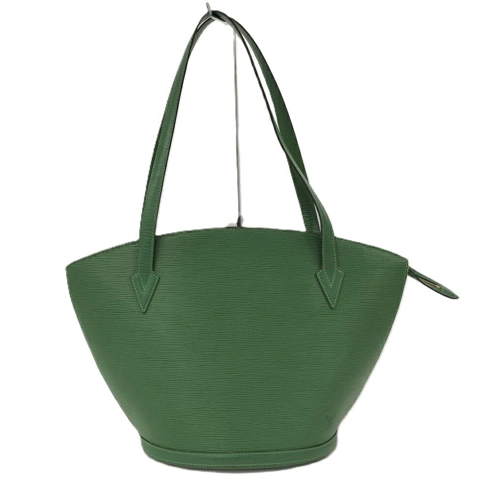 Louis Vuitton Saint Jacques Shopping Shoulder Bag Epi Green