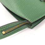 Louis Vuitton Saint Jacques Shopping Shoulder Bag Epi Green — view 6