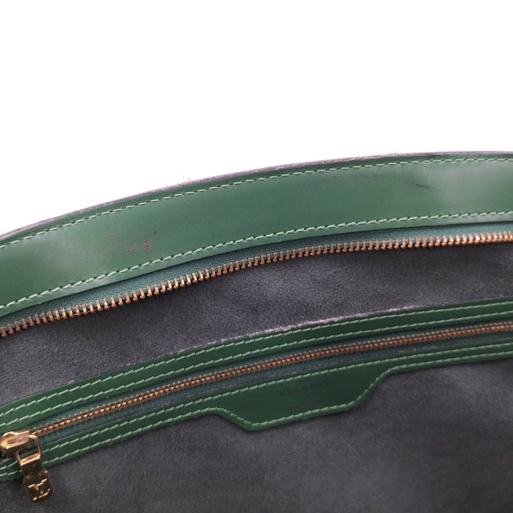 Louis Vuitton Saint Jacques Shopping Shoulder Bag Epi Green — view 8