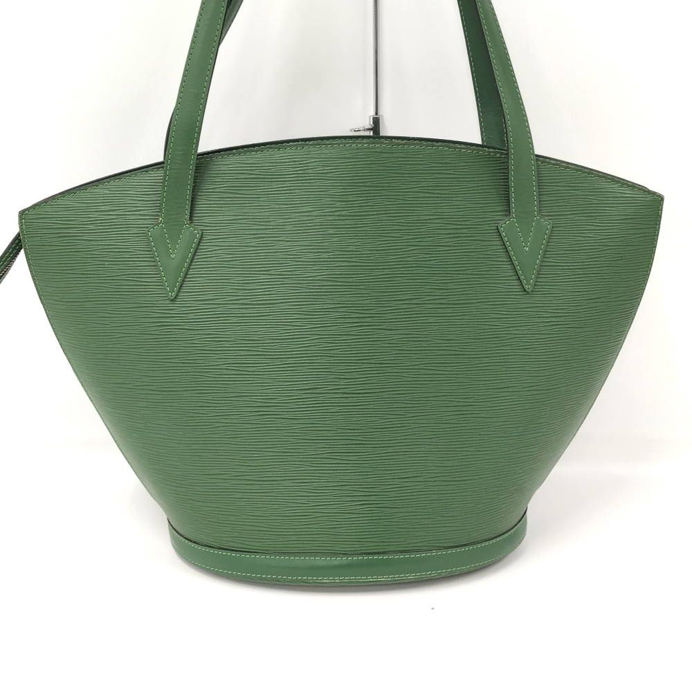 Louis Vuitton Saint Jacques Shopping Shoulder Bag Epi Green — view 2