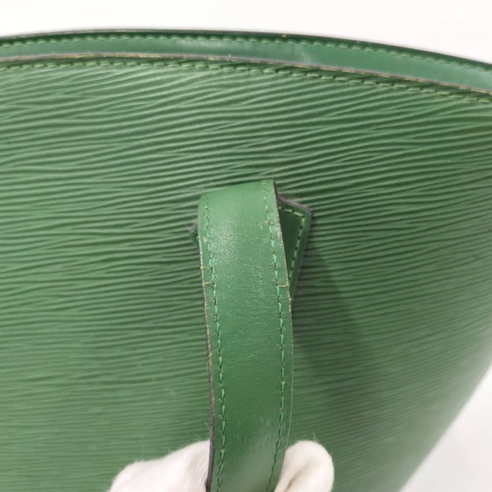 Louis Vuitton Saint Jacques Shopping Shoulder Bag Epi Green — view 7