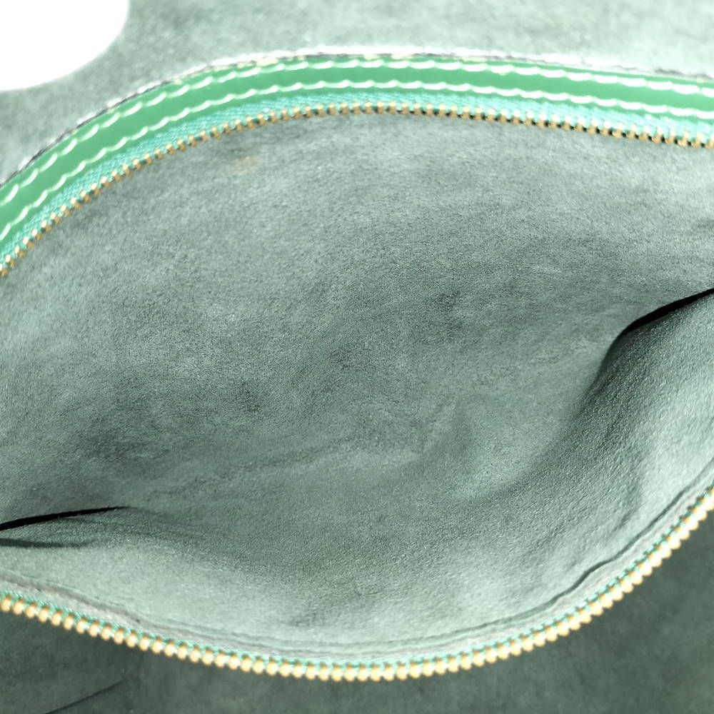 Louis Vuitton Saint Jacques Shopping Shoulder Bag Epi Green — view 9