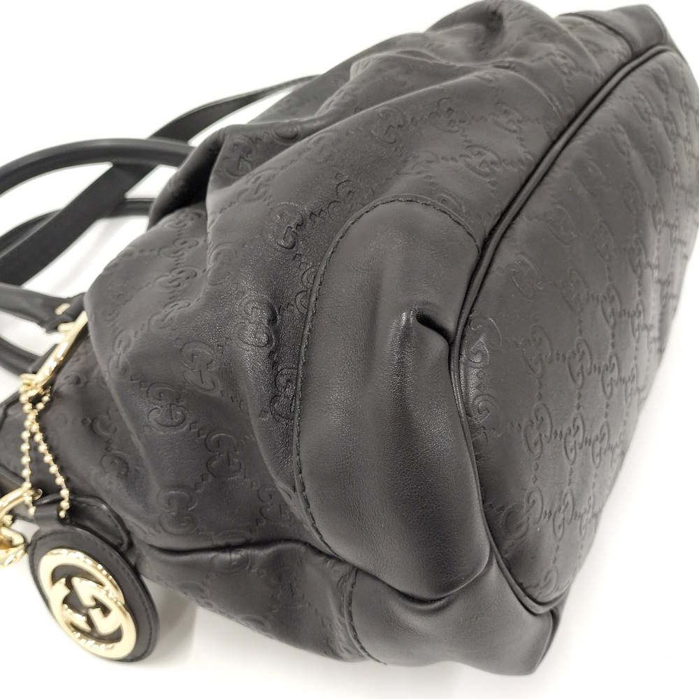 Gucci Handbag Guccissima Black — view 3