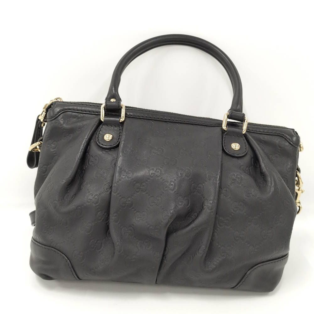 Gucci Handbag Guccissima Black — view 2