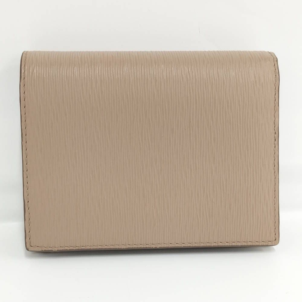 Prada Bifold Wallet Leather Pink — view 3