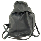 Loewe Drawstring Backpack Leather Green