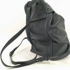 Loewe Drawstring Backpack Leather Green — view 5