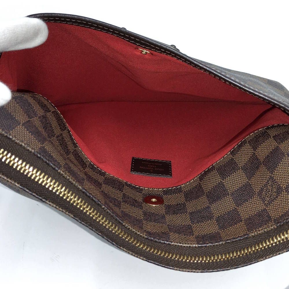 Louis Vuitton Blue Msbeli PM Shoulder Bag Damier Ebene — view 8