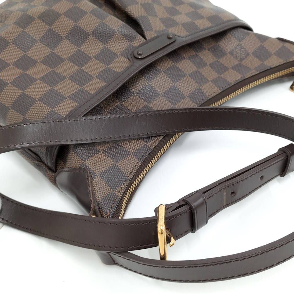 Louis Vuitton Blue Msbeli PM Shoulder Bag Damier Ebene — view 7