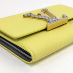 Louis Vuitton Portefeuille Capucines Compact Trifold Wallet Citrus — view 5